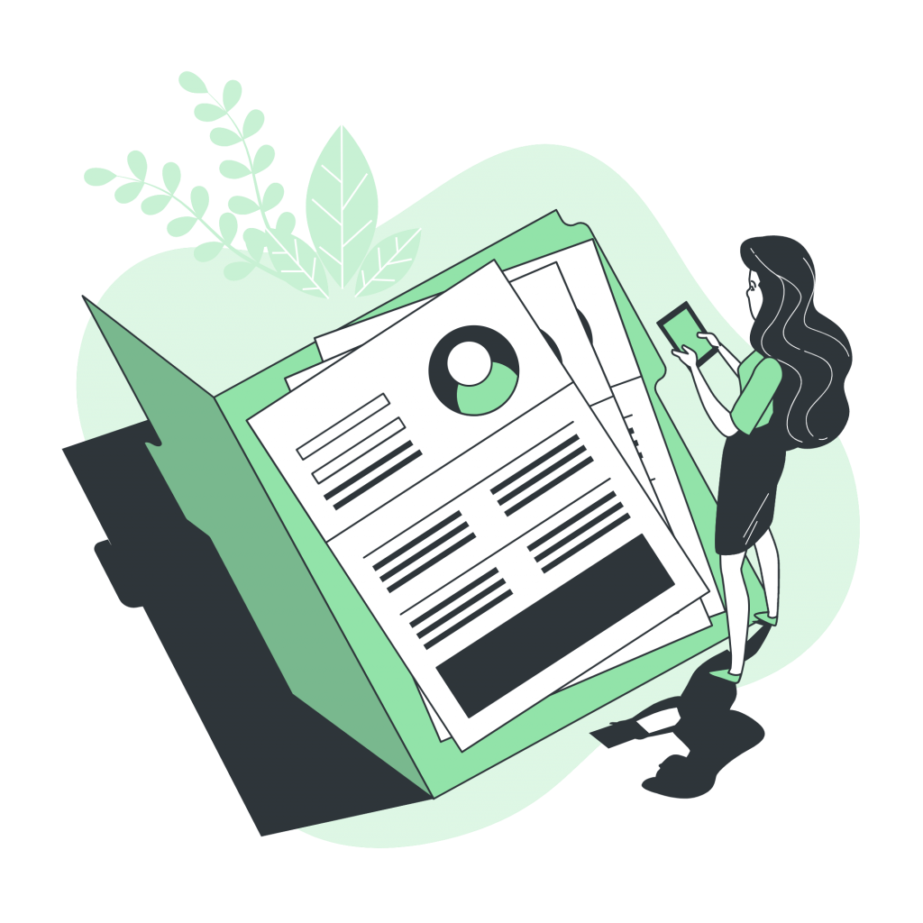 Internship Management Illustration