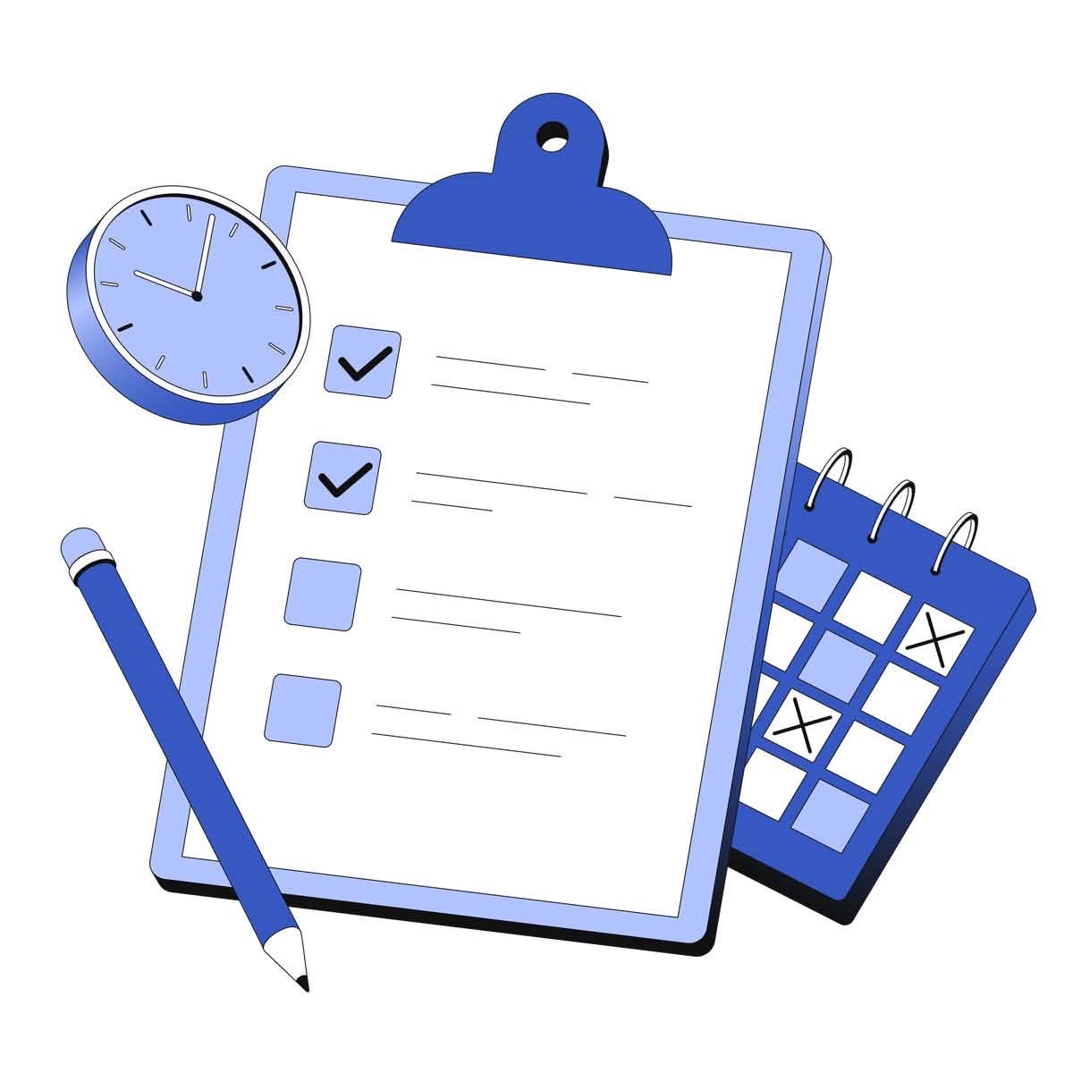 Internship Management Illustration